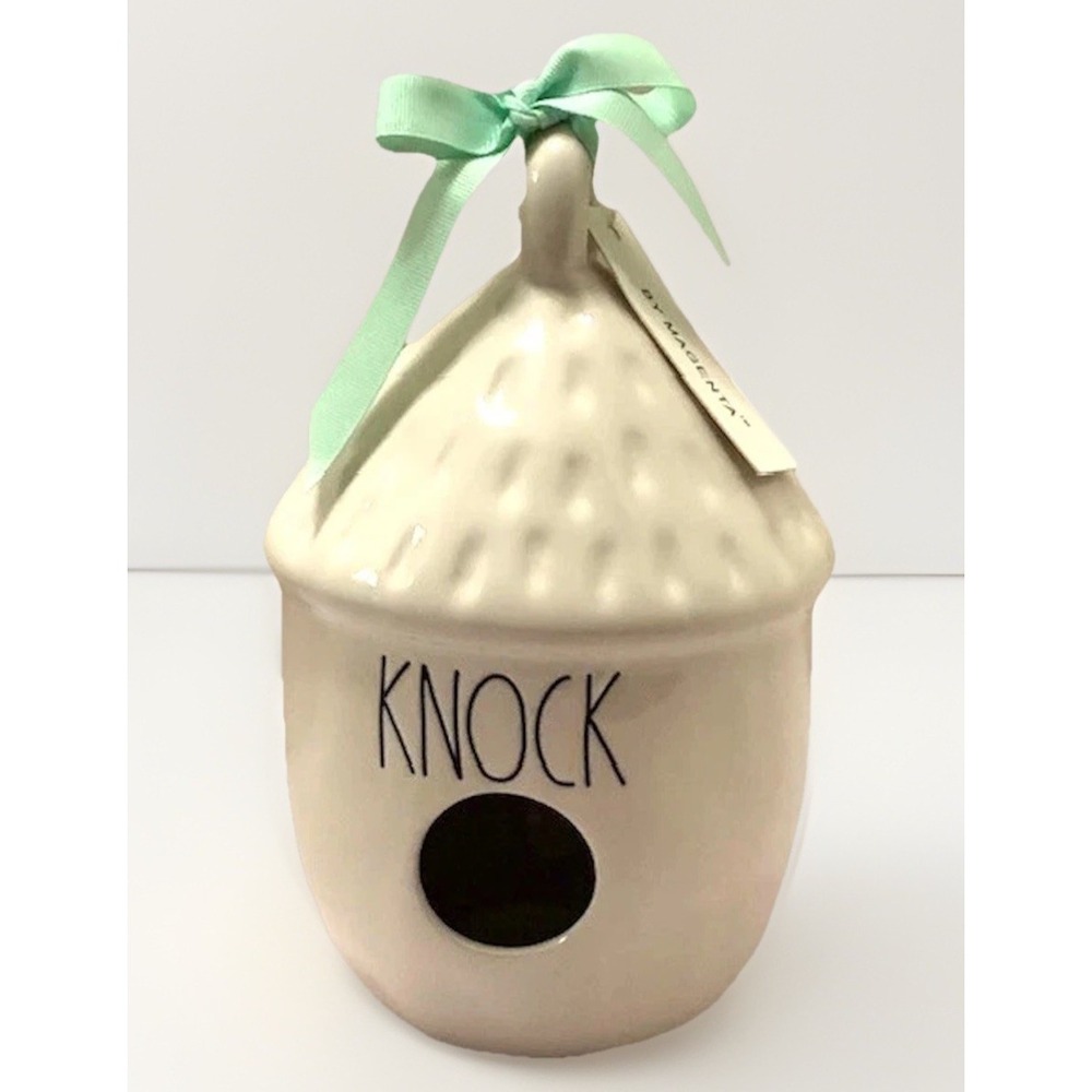 Rae Dunn Birdhouse Ceramic Artisan Collection by Magenta Deadstock Retro KNOCK